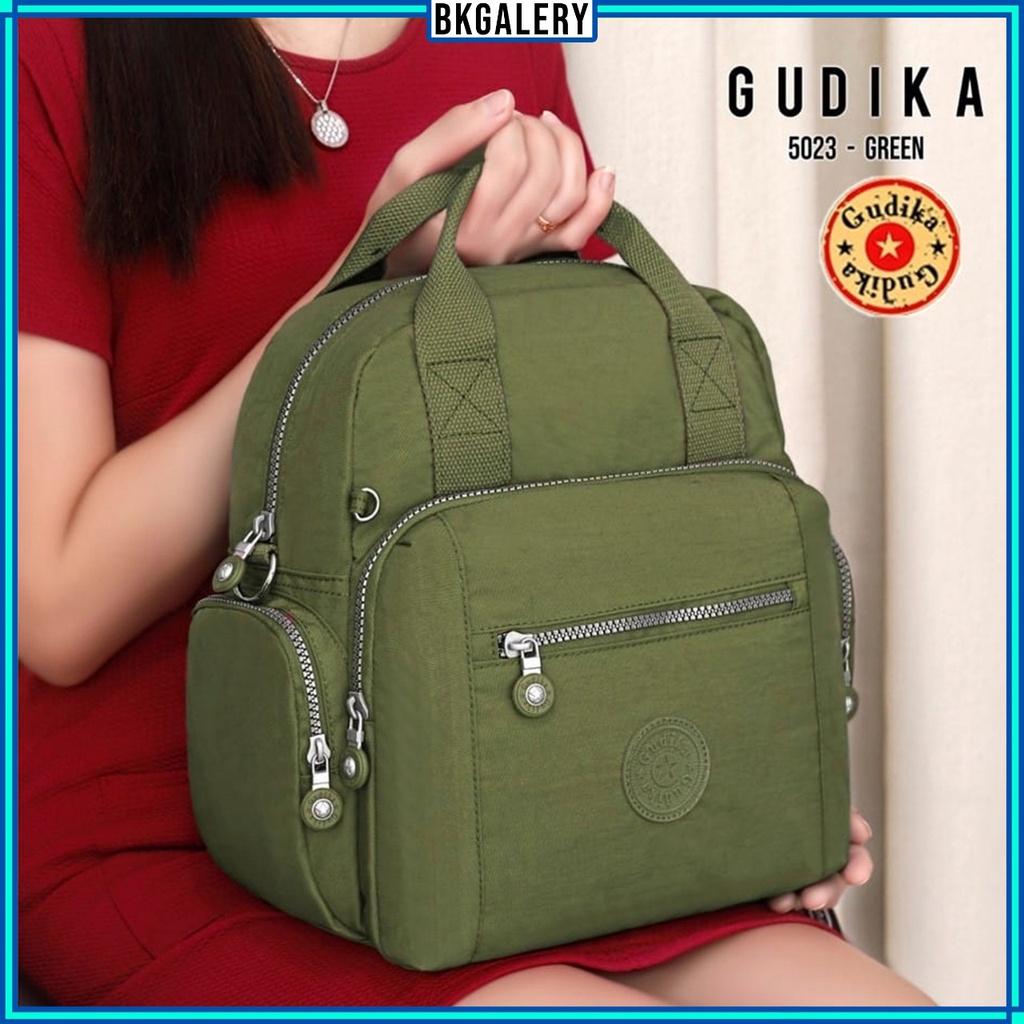 COD GUDIKA bag 5023 , tas ransel multifungsi gudika wanita original import termurah terbaru