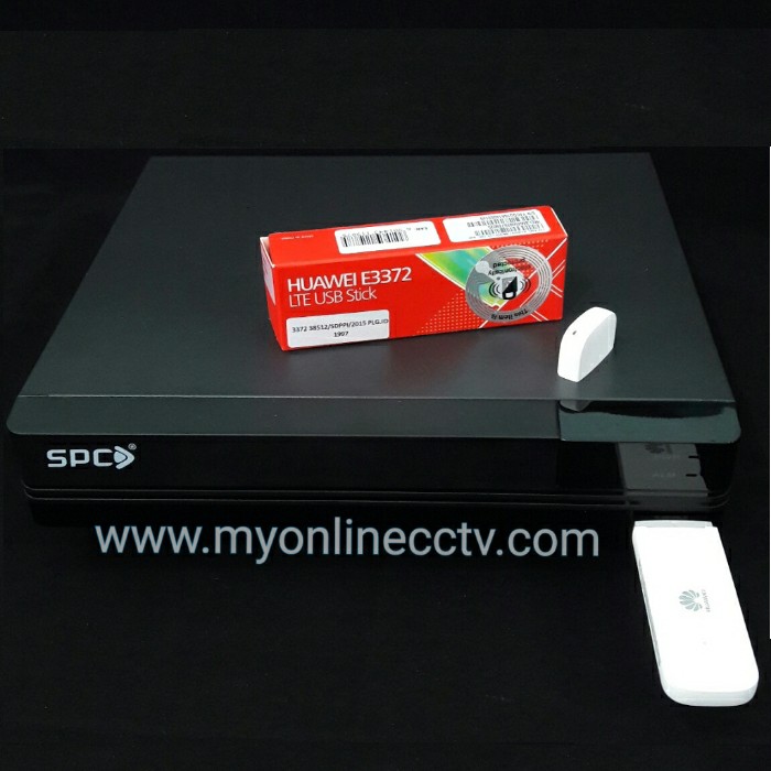 Modem STC 3G 4G USB colok ke DVR CCTV langsung Online