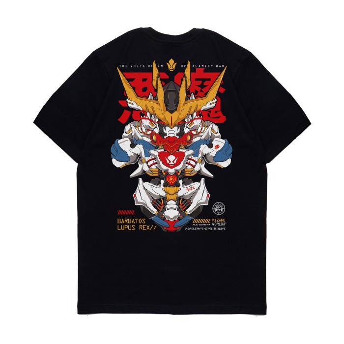 pria-kaos- kizaru - kaos anime mecha series: gundam barbatos lupus rex - m -kaos-pria 750 atasan-