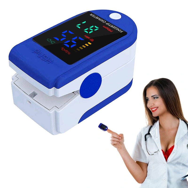 Oximeter Fingertip Pulse Oxymeter LK87 LCD Full Colour Oximeter LK 87 OXIMETER