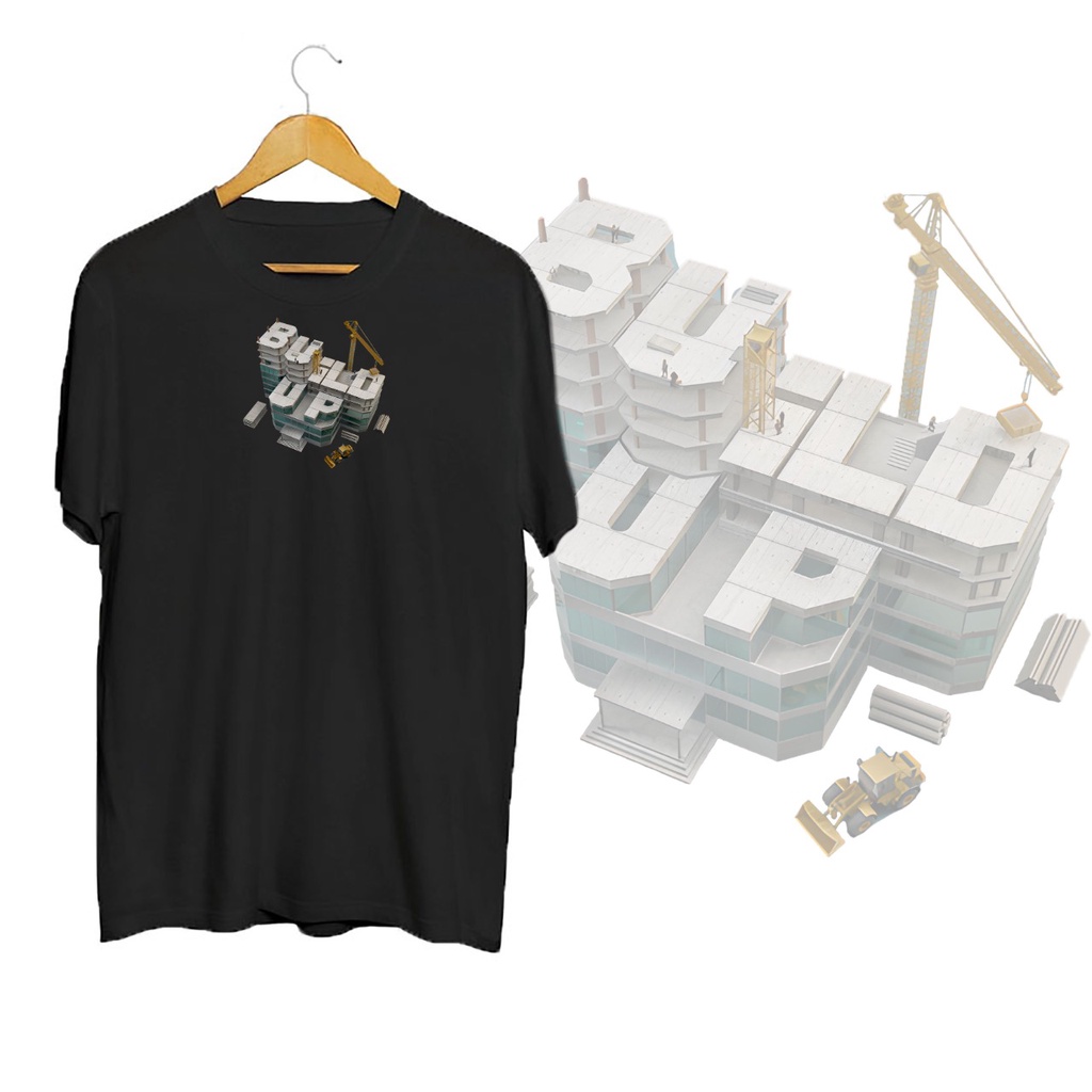 KAOS OVERSIZE BUILD UP T-SHIRT