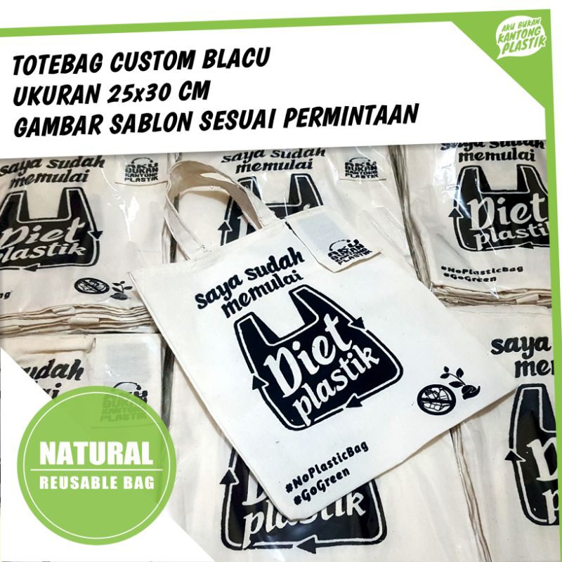 

Tas Souvenir Totebag Blacu Goodiebag Custom