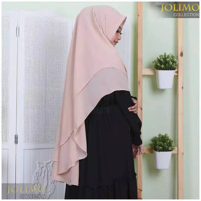 KHIMAR /HIJAB DOUBLE LAYER CERUTY