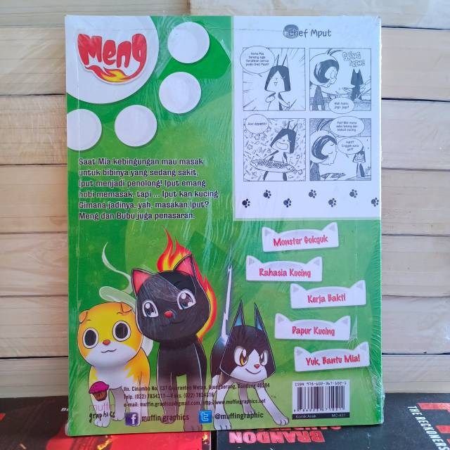 BUKU CERITA ANAK: KOMIK MENG: DAPUR KUCING SC MC-431