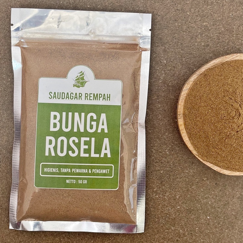 

Bunga Rosela Bubuk