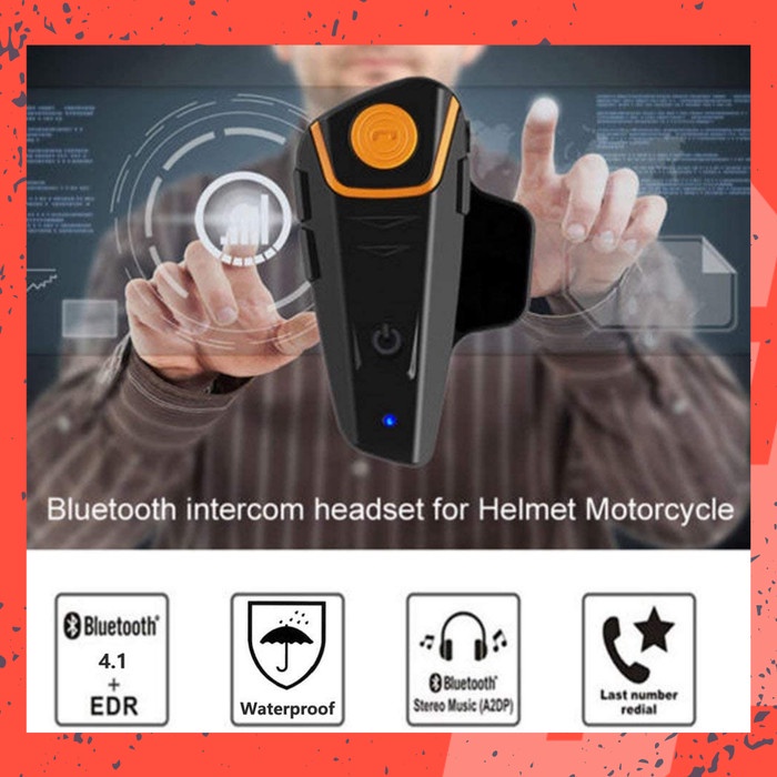 Helmet Bt Headset Qta35 Termurah