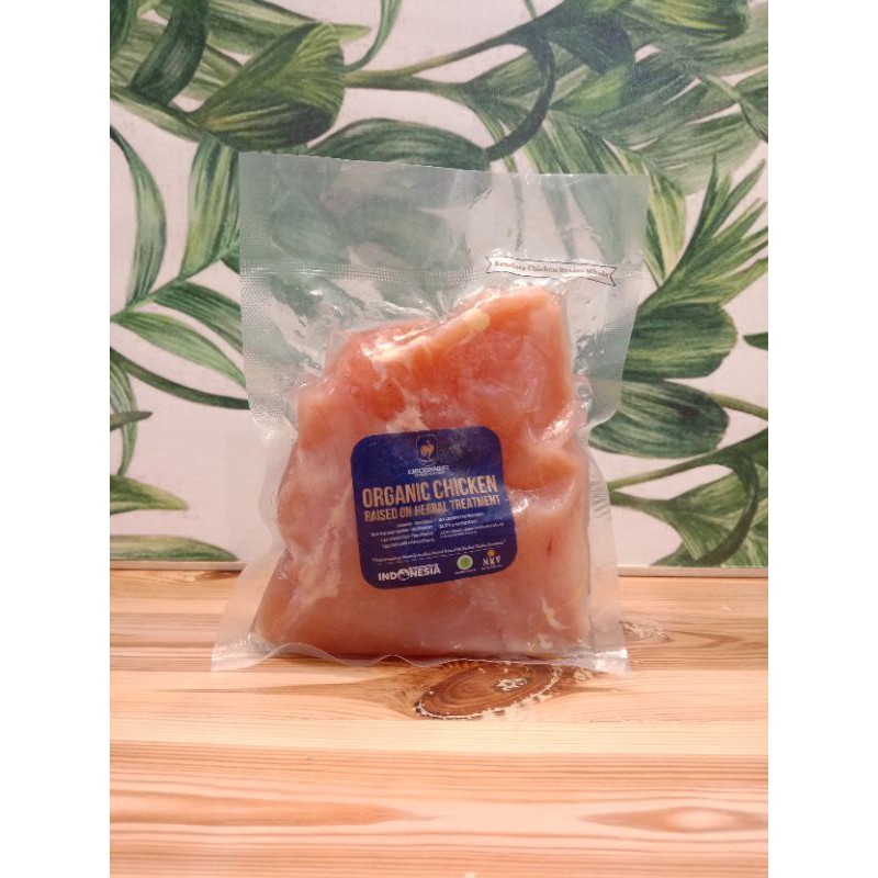 

Organic Chickenmeet Boneless Breast 250 - 500 gr / Dada ayam Tanpa Tulang Organic