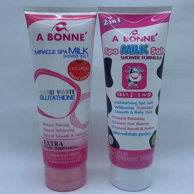 [MADE IN THAILAND] A BONNE SHOWER Salt Spa TUBE 350gr