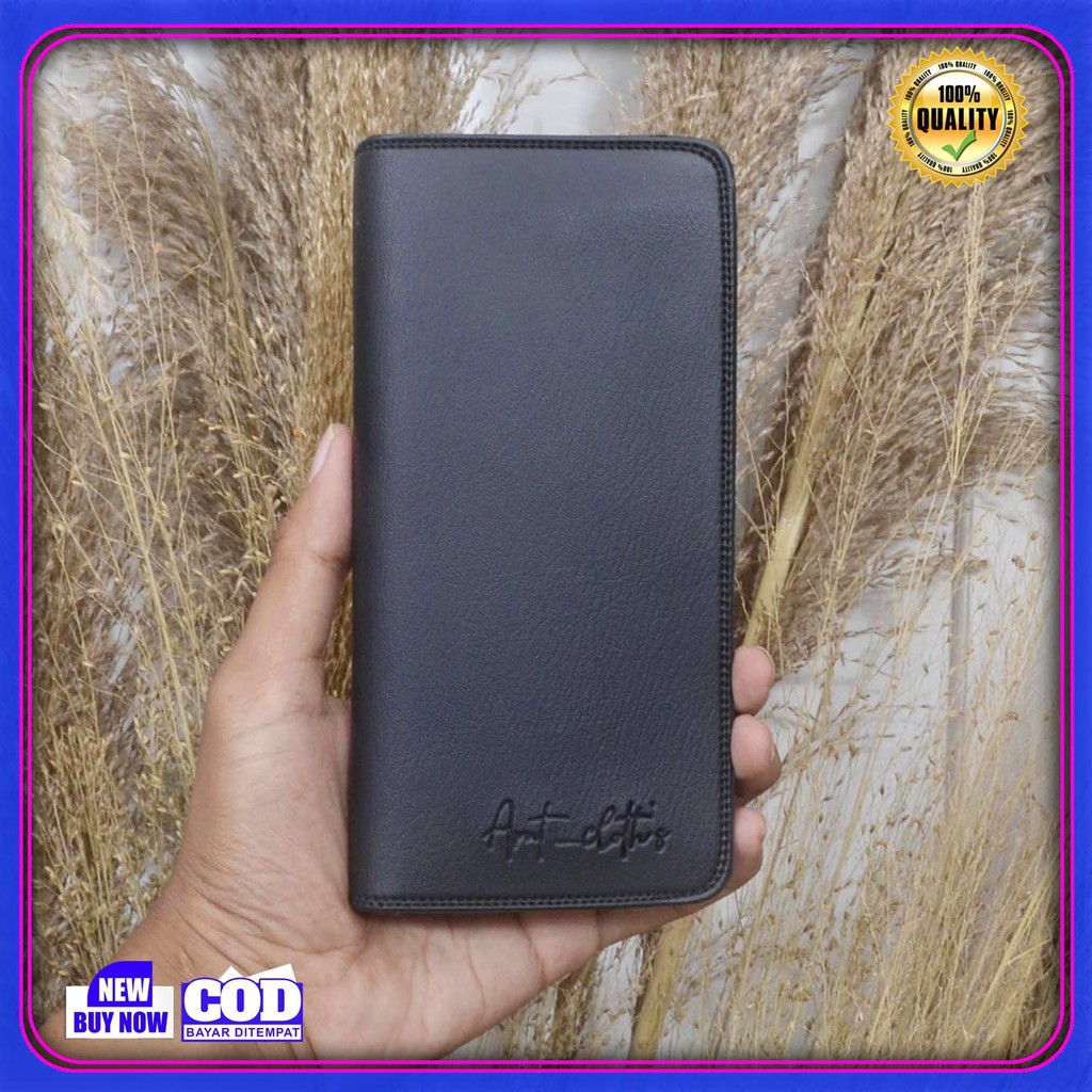 Dompet Grosir Panjang Original Simple Elegan Keren Bahan sintetik PVC Premium