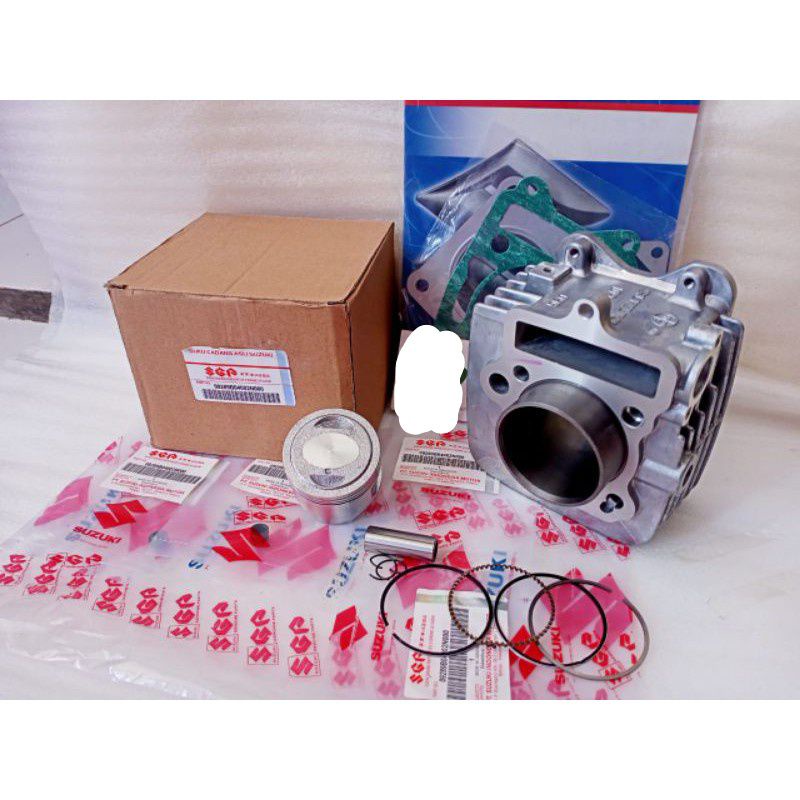 Blok Seher Komplit Set Piston Suzuki Smash Old Smash 110 Shogun
