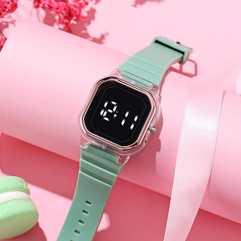 DS J027 Jam Tangan Rubber Digital LED Pria &amp; Wanita Fashion Murah