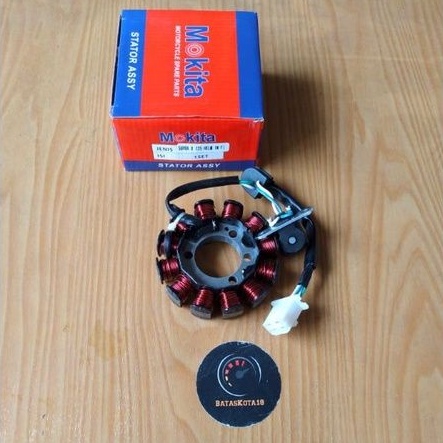 Spool spuul stator Assy plus pulser Supra x 125 helm in fi injeksi komplit mokita