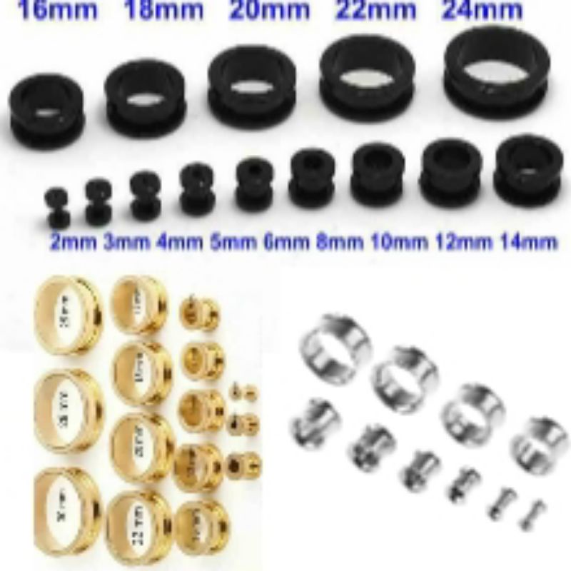 anting piercing pirsing telinga /anting tindik pria wanita murah