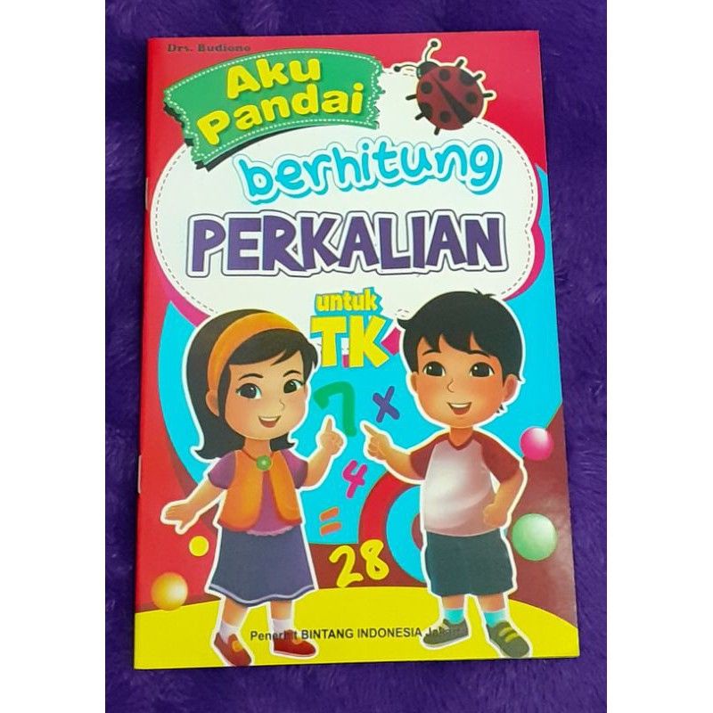 1 PAKET 4 BUKU ANAK AKU PANDAI BERHITUNG PENJUMLAHAN,PEMBAGIAN,PERKALIAN, PENGURANGAN ORIGINAL KERTAS FULL COLOUR-1
