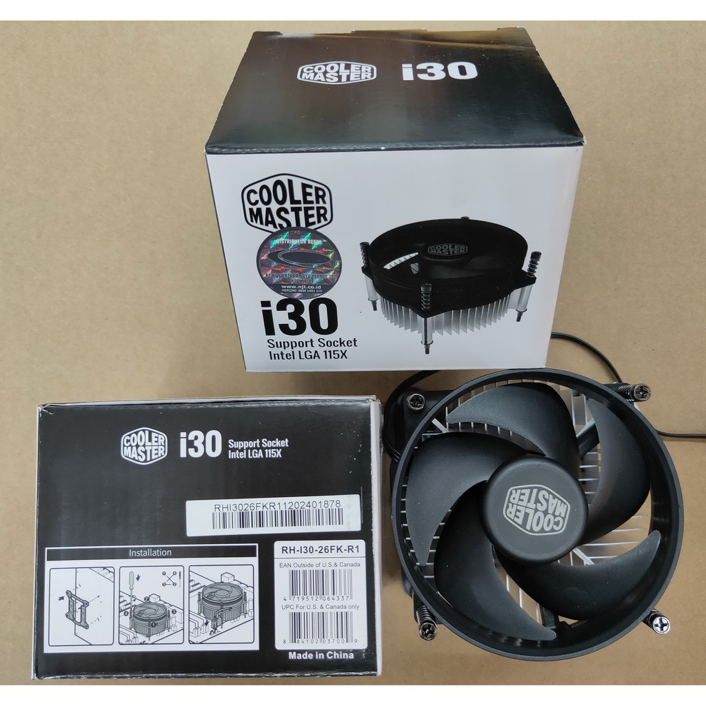 Fan Processor Cooler Master i30, Cooler Master i30 CPU Cooler