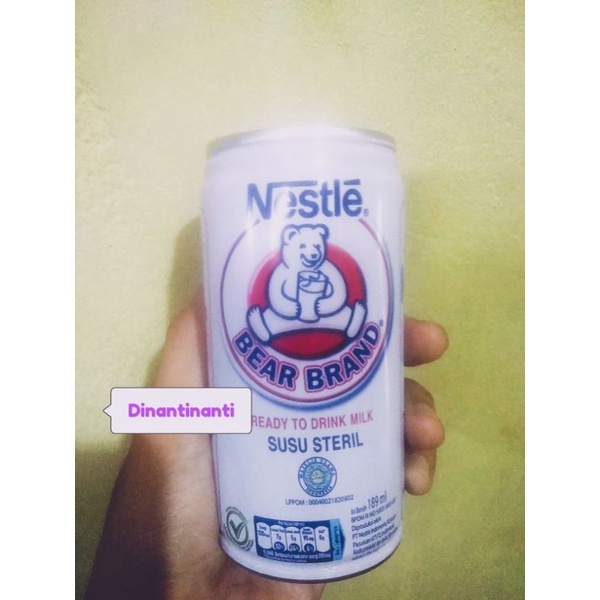 

BEAR BRAND, Susu Steril 189ml