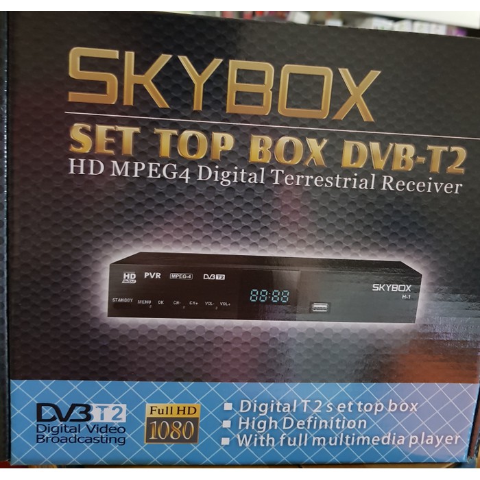 Jual SKY BOX Set Top Box DVB   T2   Riceiver TV Diskon