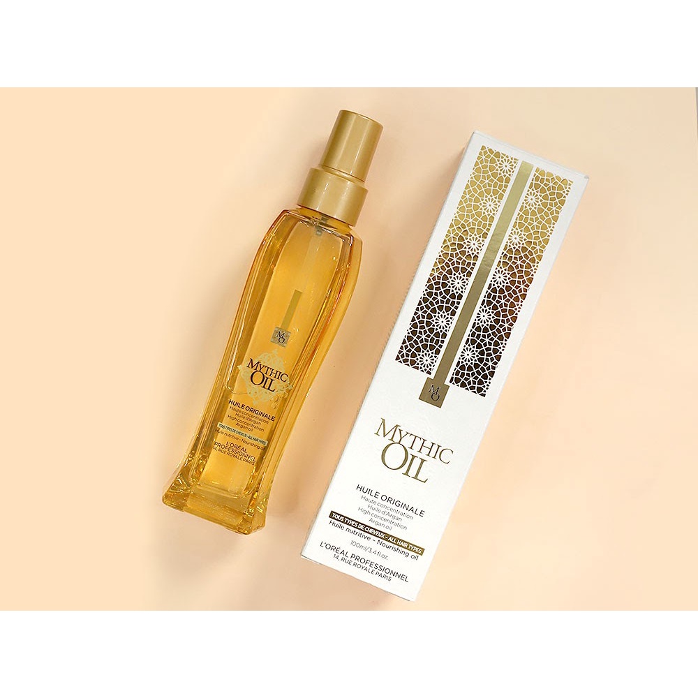 LOREAL Mythic Oil Hair Serum - Serum Minyak Vitamin Perawatan Pelembut Penghalus Rambut Kusut Kering