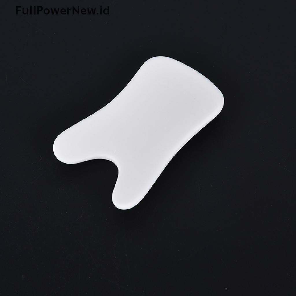 [Full] Ceramic Scrapping Plate Facial Massage Guasha Board Eye Body Acupoint Care Tools .