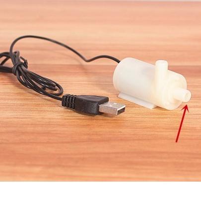 ➣ USB Mini Submersible Water Pump Pompa Air Celup USB 5V DC 5 V Volt ⅍