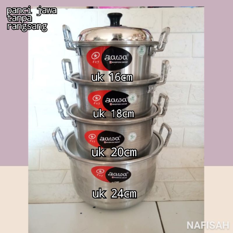 PANCI JAWA TANPA RANGSANG