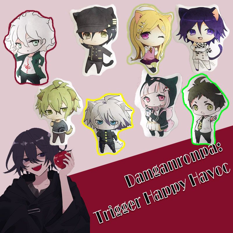 Mainan Danganronpa Boneka Bantal Empuk Mewah Nanami ChiaKi Nagito Gift Komaeda