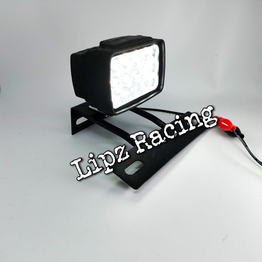 (PAKET) LAMPU TEMBAK LED 15MATA LED MODEL L5 + BREKET RX-K