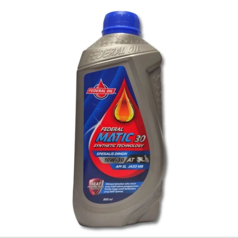 Sm Oli Motor Bebek Federal Ultratec 800 ML SAE 20W-50