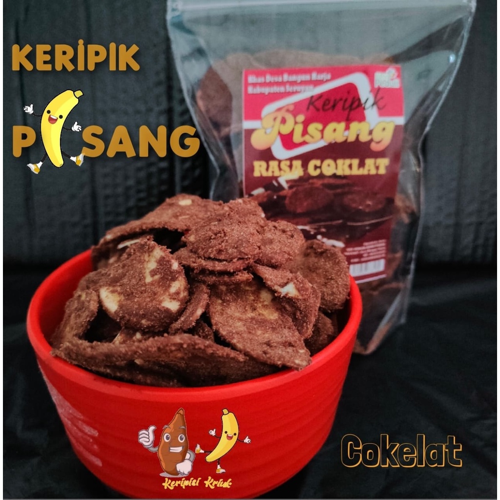 

Keripik Pisang Rasa Coklat 100gr - 1 Kg