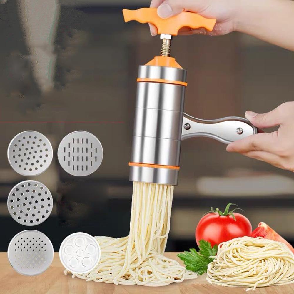 [Elegan] Noodle Maker Manual Press Cookware Spaghetti Membuat Juicer Buah Rumah