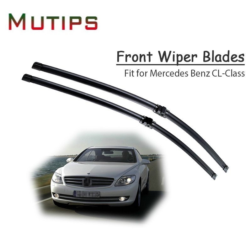 1 Set Karet Wiper Untuk Mercedes Benz CL Class W215 W216 CL 500 55 63 65 AMG