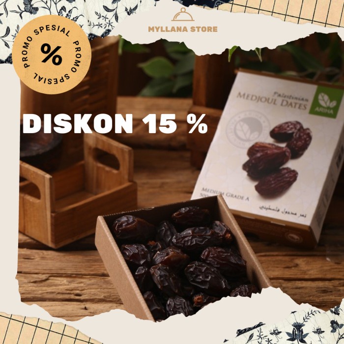 

Kurma Medjool ASLI PALESTINA Medium 500gr