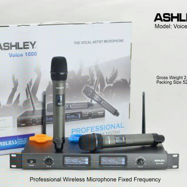 MIC WIRELESS ASHLEY VOICE 1000