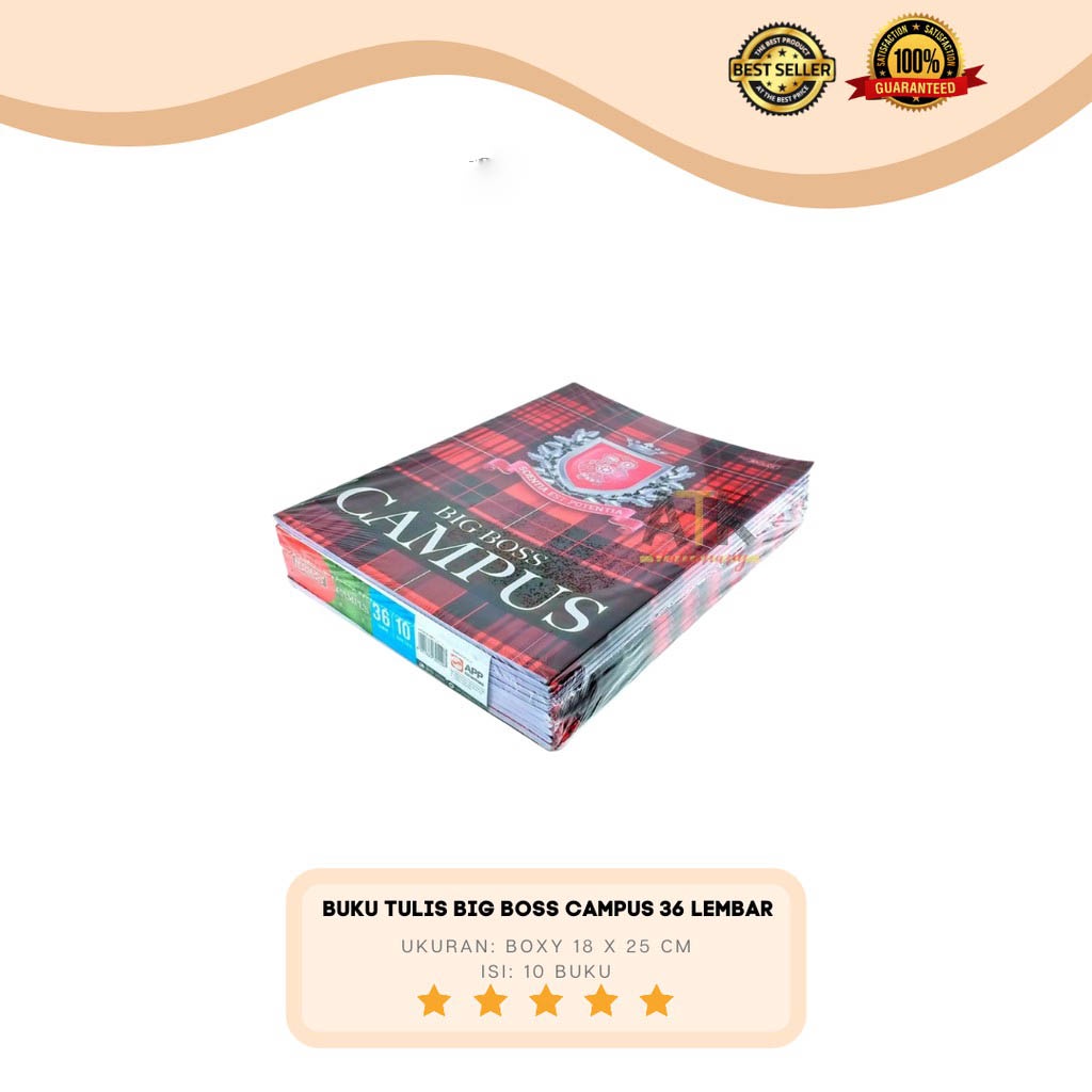 

buku tulis big boss OKEY 36 Lembar isi 10 buku