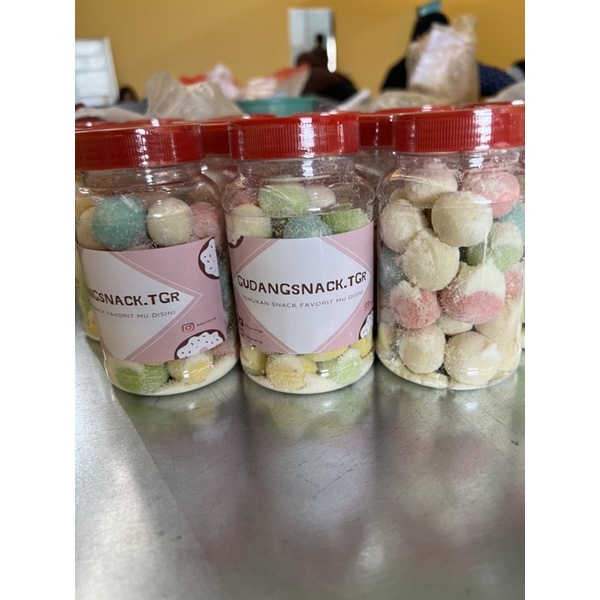 BOLA SUSU PELANGI 250gr