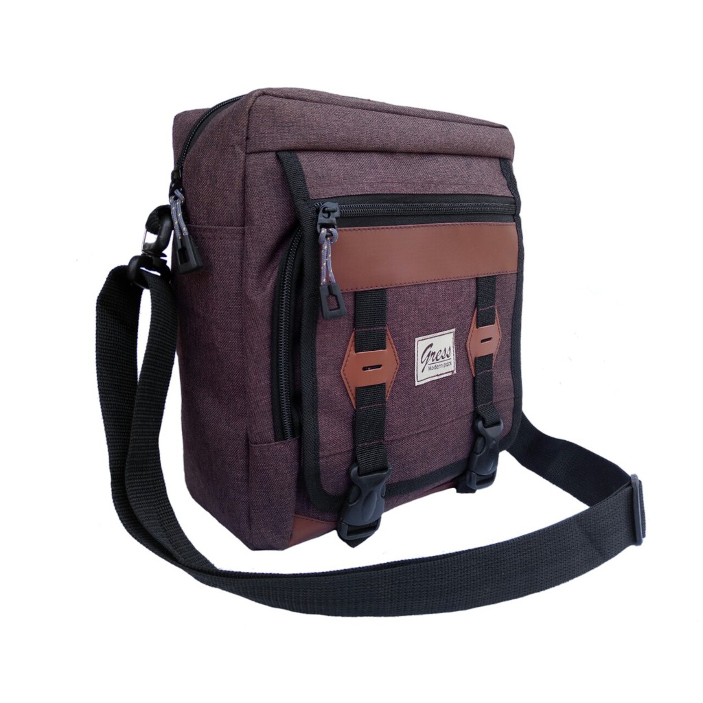 Jual TAS SELEMPANG PRIA WANITA / TAS SELEMPANG KANVAS MURAH | Shopee