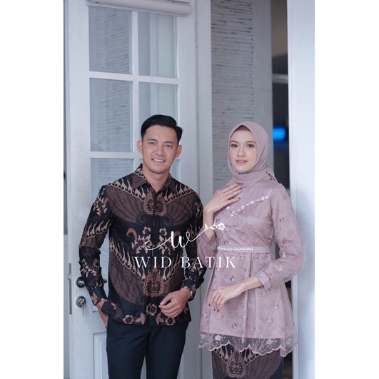 WIDBATIK - Set Couple Arunika Brown-4
