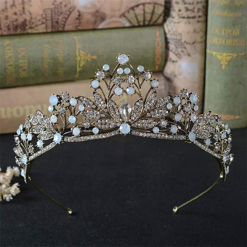 Mahkota wedding crown tiara hijab bridal aksesoris pengantin pernikahan flower BMT18