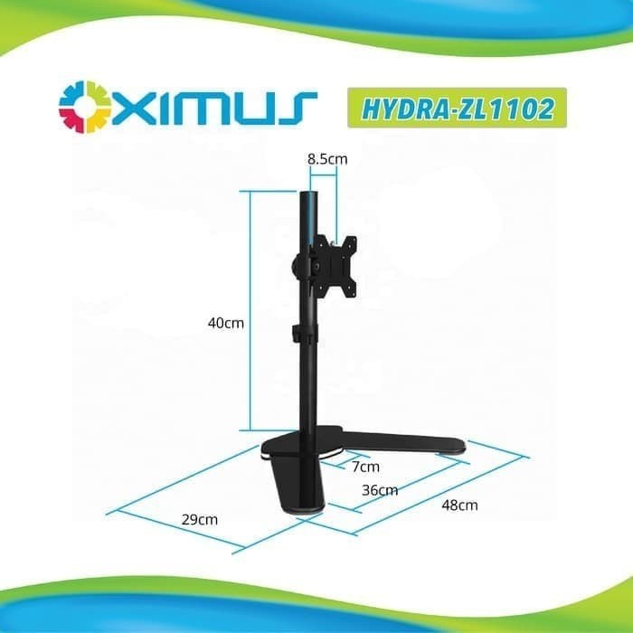 Bracket Monitor OXIMUS HYDRA ZL1102 | Single Monitor LCD LED