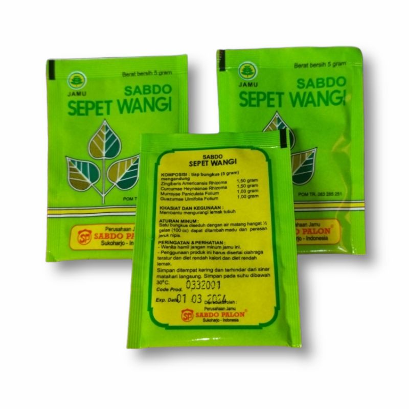 

Sepet Wangi | Sabdo Palon | 1 pack @10sachet