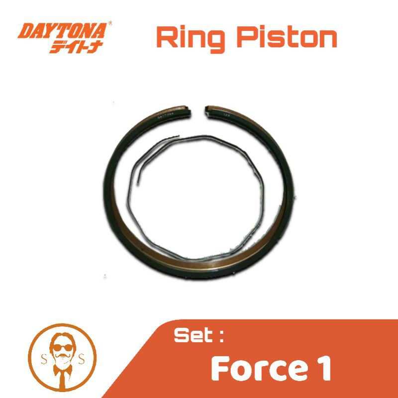 Daytona Ring Piston Kit set Force 1 one F1ZR fizr Ukuran OS OverSize 125 150 175 200