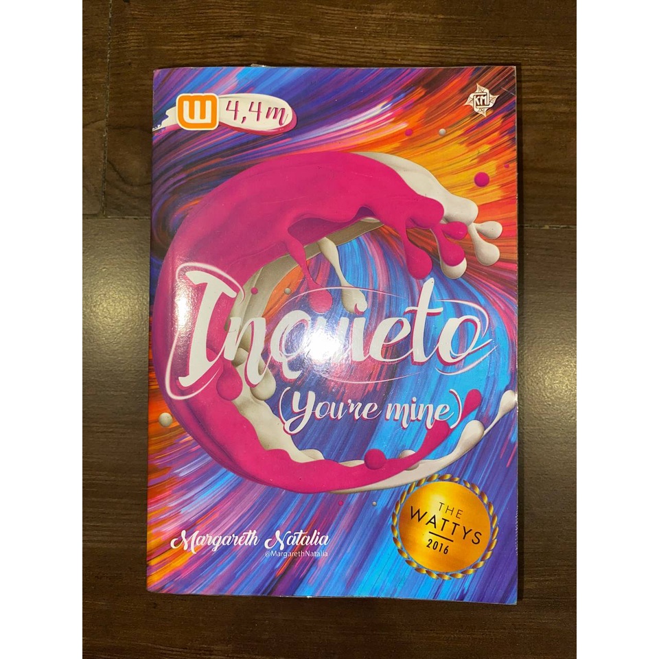 Inquieto (You're Mine) by Margareth Natalia - Preloved Novel Wattpad