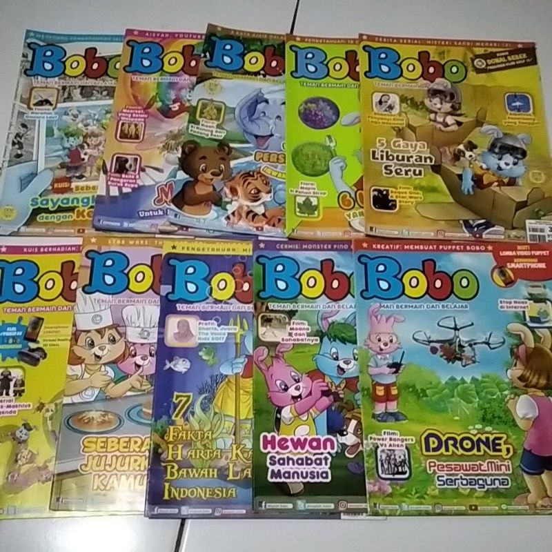 Jual Majalah Bobo 10 Buku Shopee Indonesia 