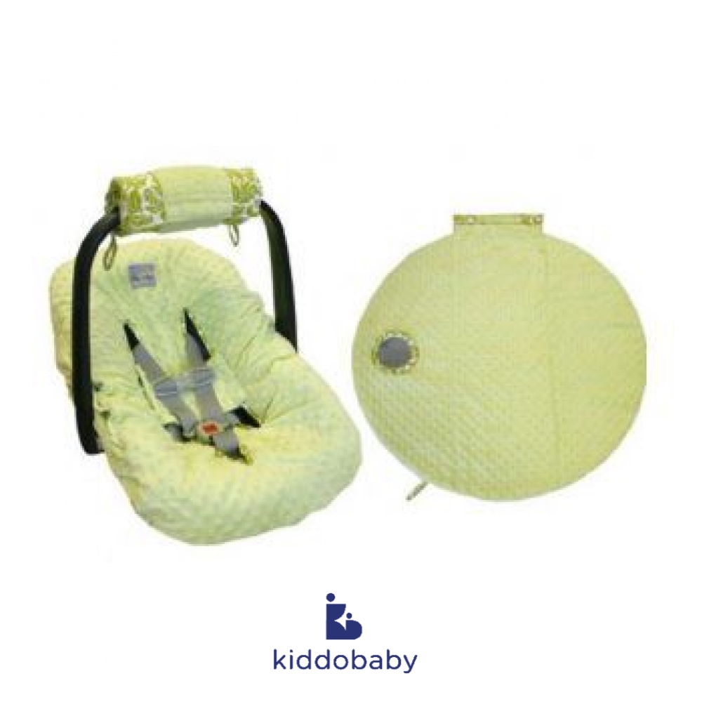 Itzy Ritzy Armpad &amp; Tummy Time Mat Damask Avocado