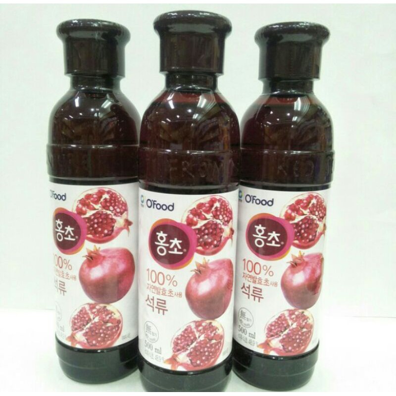 

Pomegranate Vinegar Drink / Hongco - Minuman Cuka Buah Delima 500ml
