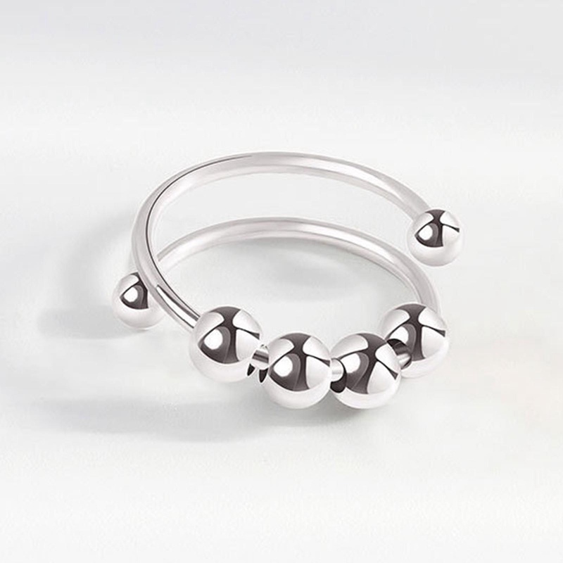 Mainan Fidget Ring Spiral Anti Stress Untuk Pria / Wanita