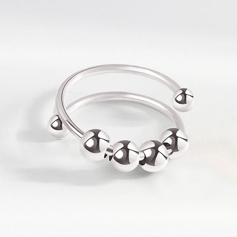 Mainan Fidget Ring Spiral Anti Stress Untuk Pria / Wanita