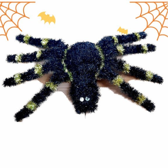 Dekorasi Halloween Laba Laba Jumbo Spider Hiasan Haloween Murah Grosir