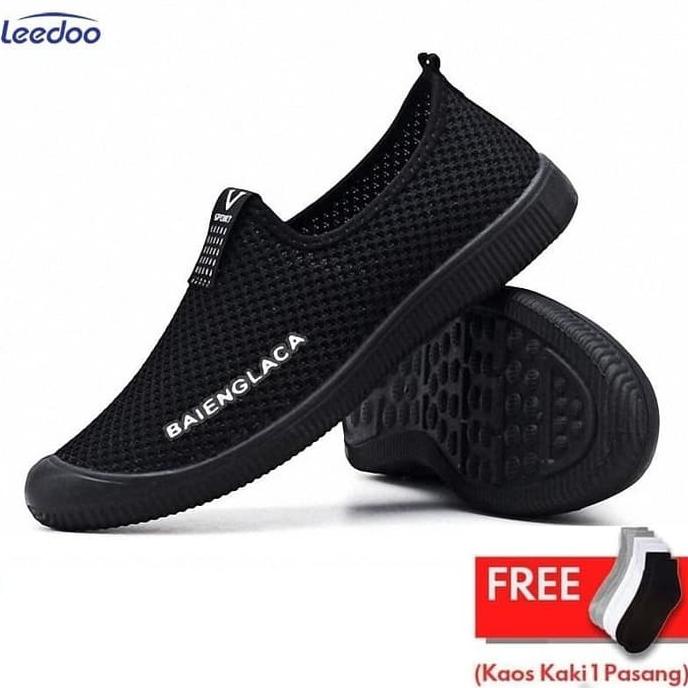 Leedoo Sepatu Pria Sepatu Slip On Pria Sepatu Casual Pria MR209