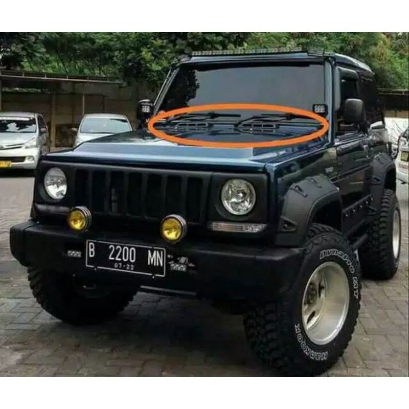 grill Taft/Feroza lampu bulat model Hammer